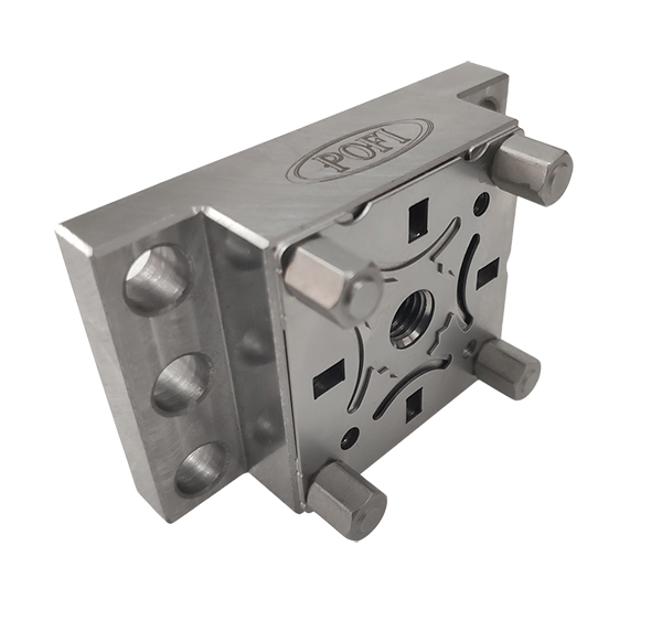 PO-B0010-81X51 Soporte plano de acero inoxidable-10-600