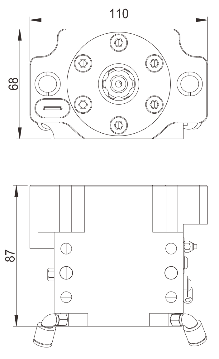 Especificación del embrague POFI M1006 EROWA
