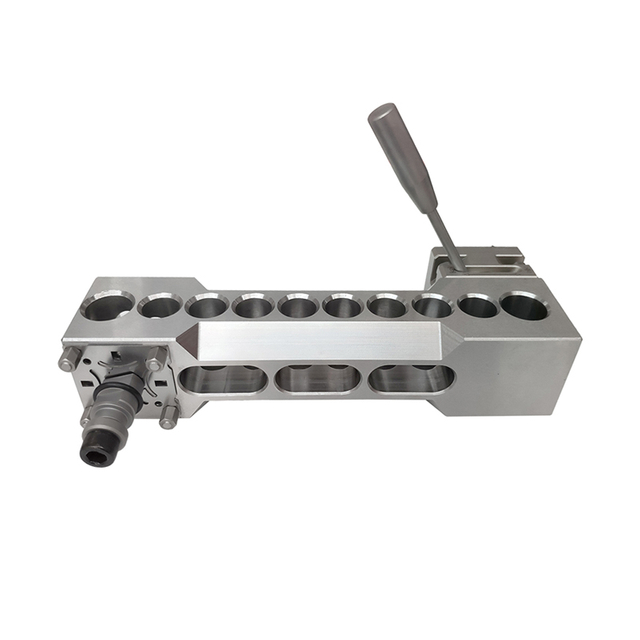 EDM Quick Chuck 50 con brazo de extensión horizontal