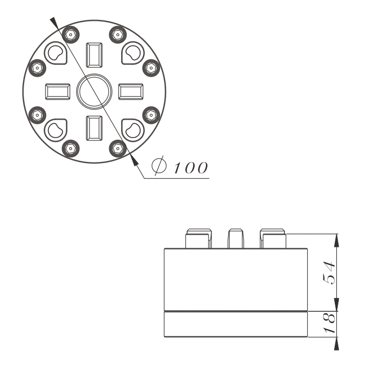 PO-3M0039-D100 Especificación de mandril neumático 3M