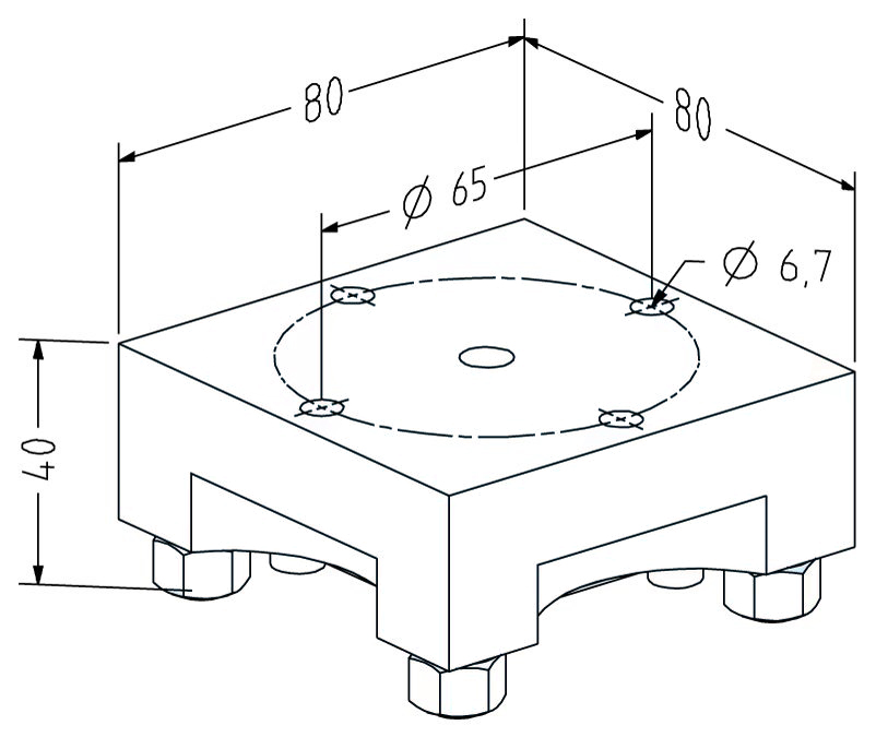 Uniplate Alu ER-010627 Especificación