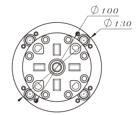 PO-3M0041-D100 3M EDM Portabrocas neumático-Especificación-1
