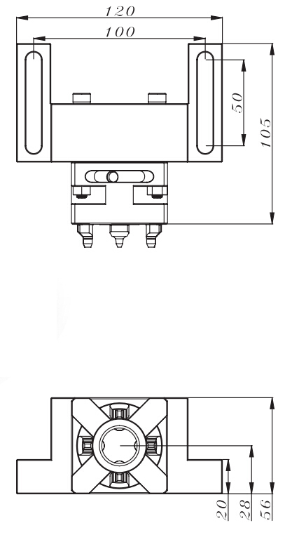 PO-T0003-Especificación de mandril EDM de corte de alambre fijo
