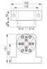 Mandril Manual Vertical D100 con Base CNC Vertical ER-036345