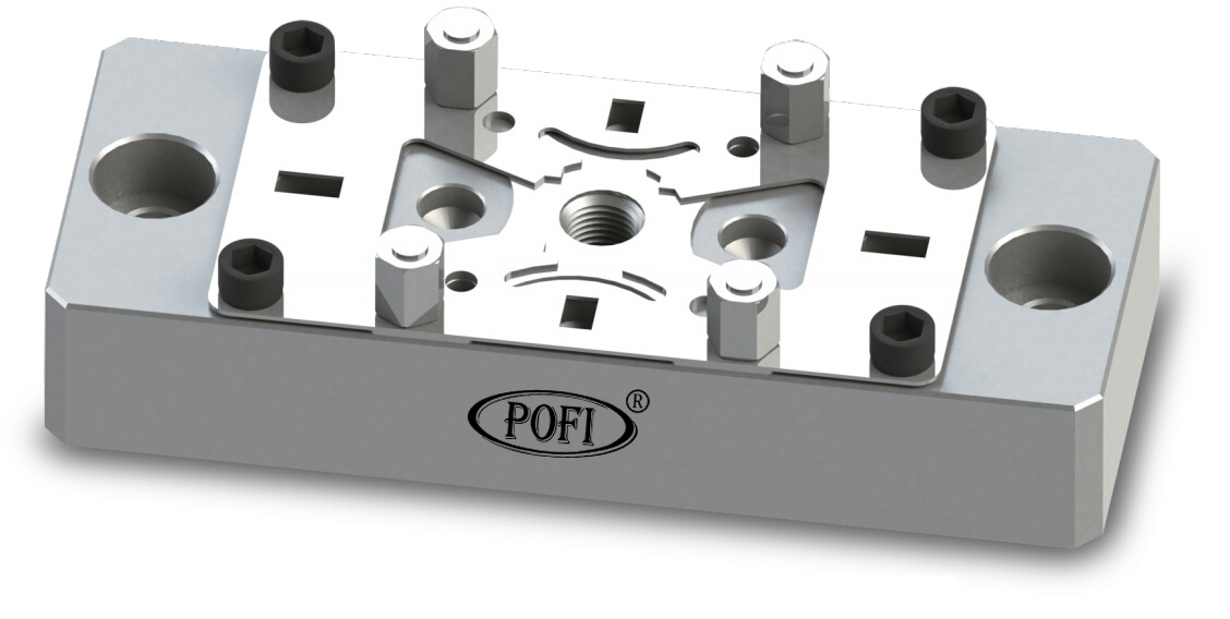 PO-B0010-A-130x51 Soporte Acero Inoxidable Plano