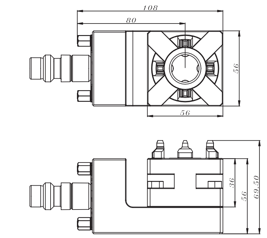 PO-L0005-VERTICAL EDM QUICK CHUCK 50-Especificación