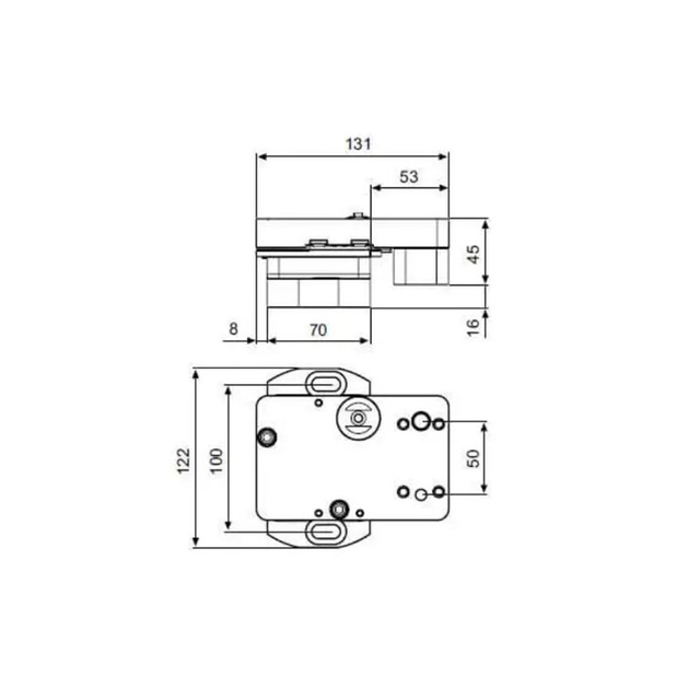 Adaptador de nivelación compatible con System 3R 3R-232S POFI