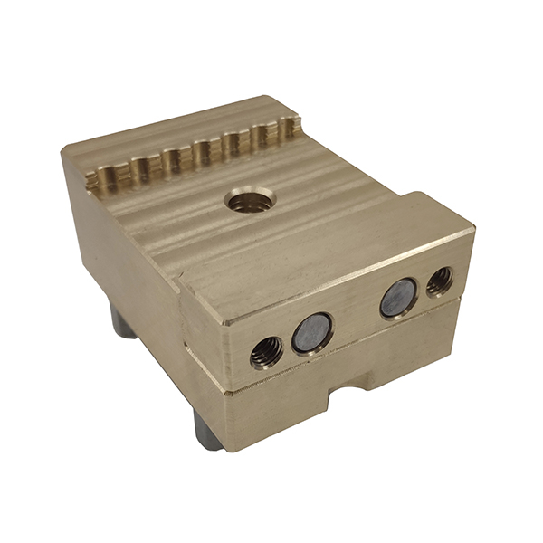 Soporte de electrodo de latón tipo tornillo de banco U40