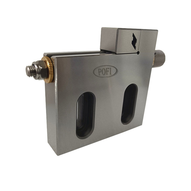 Tornillo de banco para máquina de alambre lento de precisión de acero ajustable POFI