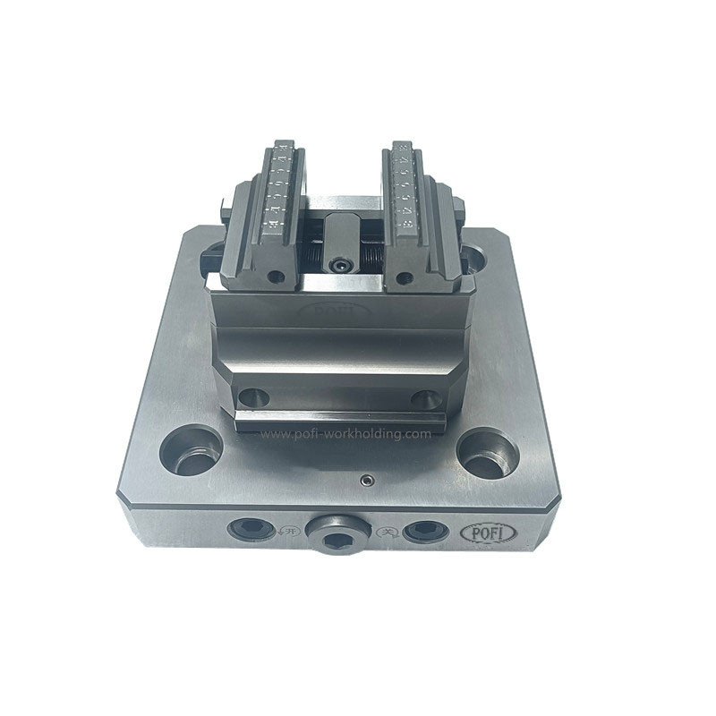 CNC Bajo Perfil Adaptador de punto cero 52 Tipo de cambio rápido Posicador POFI