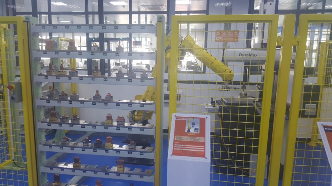 Aplicar a la línea de producción automática en taller no tripulado