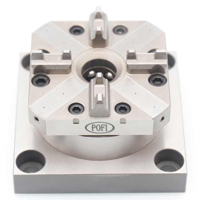 Mandril neumático cuadrado POFI D80 con base funcional
