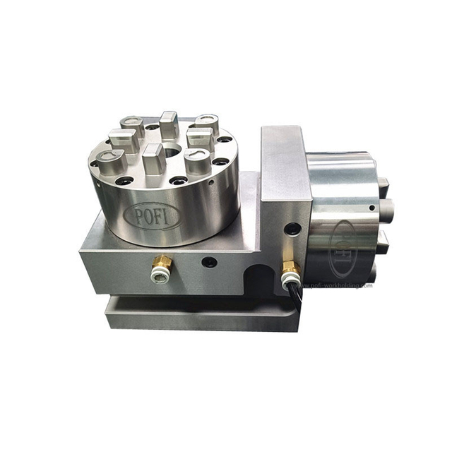 Pofi 3M Pneumatic Chuck D100 con bloque cuadrado