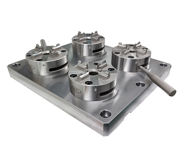 PO-K0018-4 en 1 CNC Mandril manual D100-2-600