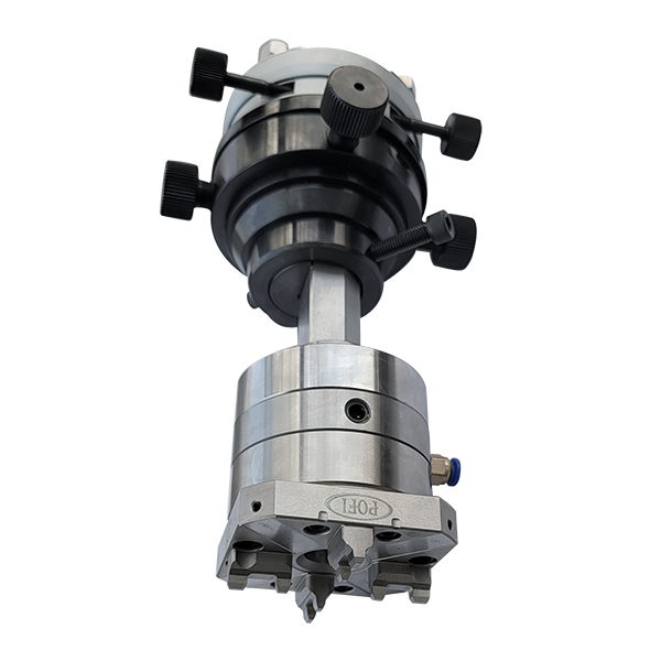 Mandril neumático EDM cuadrado de 80 mm con biela-6-600