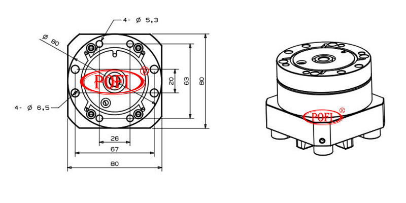 Mandril neumático EDM MacroHP 3R-600.86-30