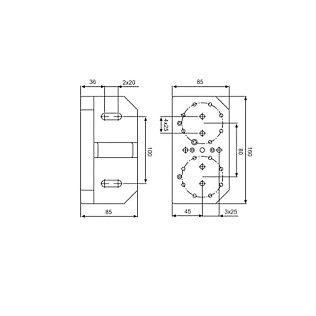 POFI WEDM Estante angular 3R-201.5