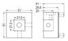 Portaelectrodos de bolsillo compatible con EROWA S20 Prisround ER-009222 ER-010063 