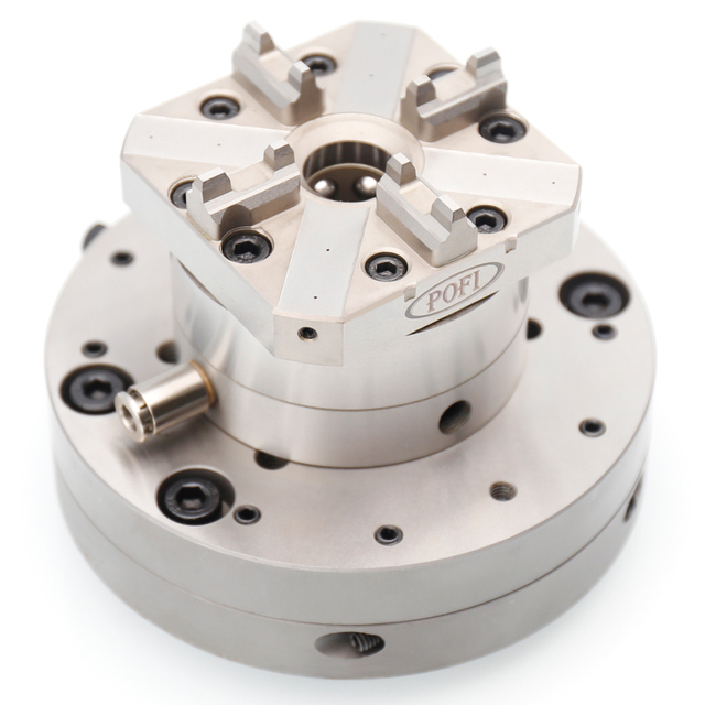 Mandril cuadrado POFI D80 con placa base EDM ER-037970 ER-043123