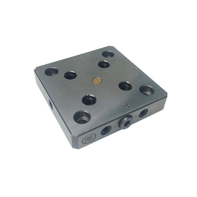 CNC Bajo Perfil Adaptador de punto cero 52 Tipo de cambio rápido Posicador POFI