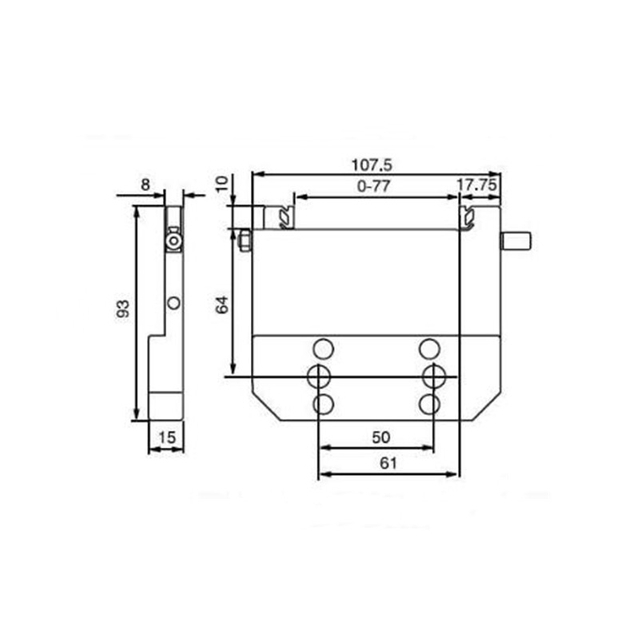 SuperVice de herramientas de electroerosión por hilo de alta calidad igual a 3R-292.1