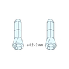 POFI Juego de Mini Collet Chucks Ø 0.2 - Ø 2.0 mm ER -010689 